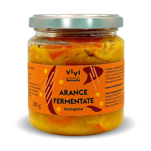 ORANGES FERMENTÉES BIOLOGIQUES