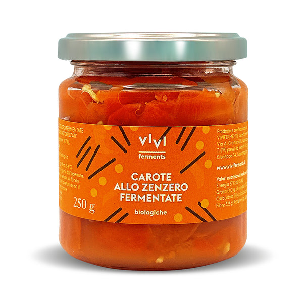 ORGANIC FERMENTED CARROTS