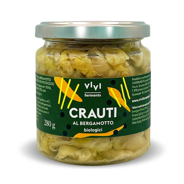 ORGANIC BERGAMOT SAUERKRAUT