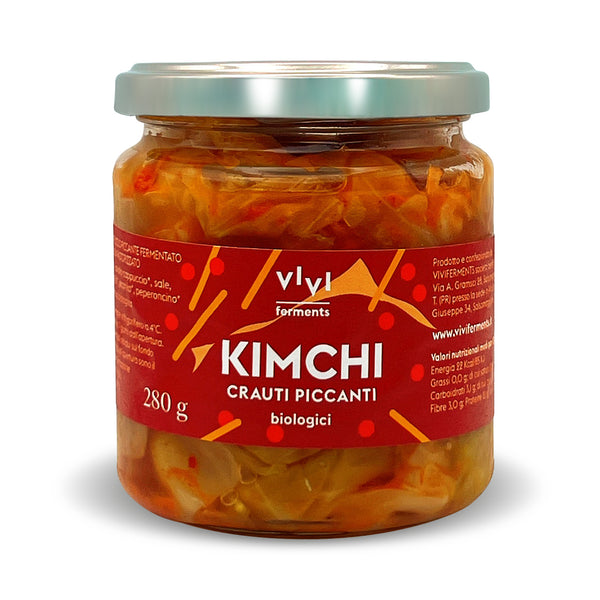 KIMCHI, CRAUTI PICCANTI biologici