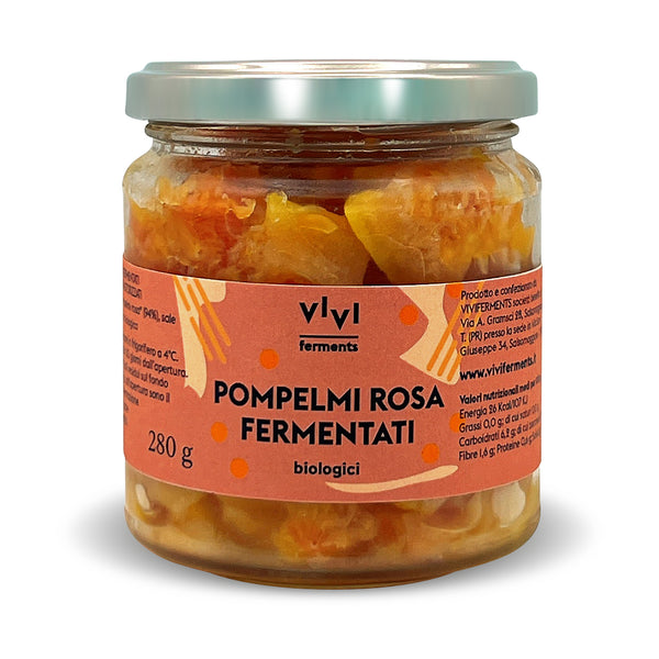 POMPELMI ROSA FERMENTATI biologici