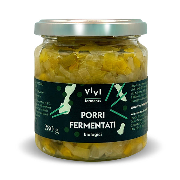 Poireaux fermentés biologiques