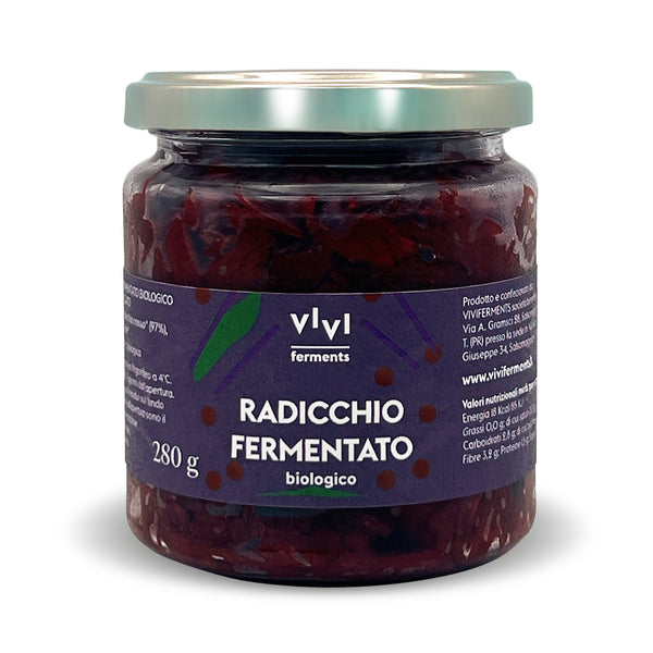 Radicchio fermenté biologique
