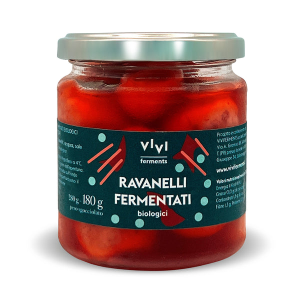 Radis fermentés biologiques