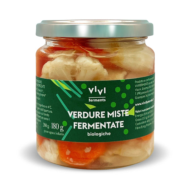 Organic FERMENTED MIXED VEGETABLES