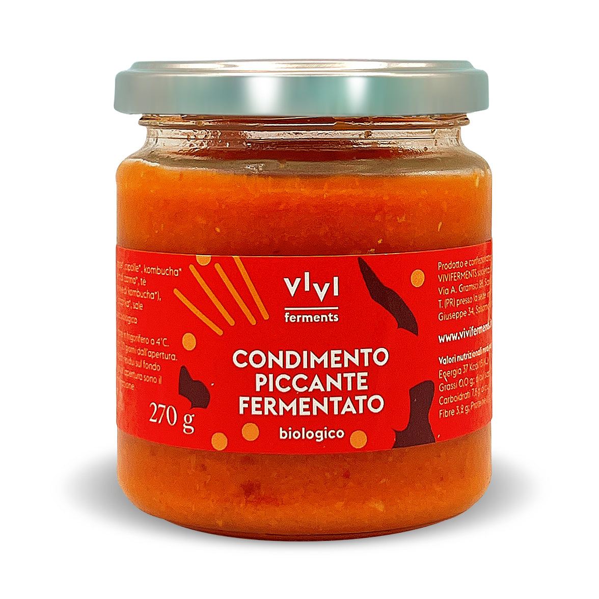 Organic fermented spicy condiment – VIVI ferments