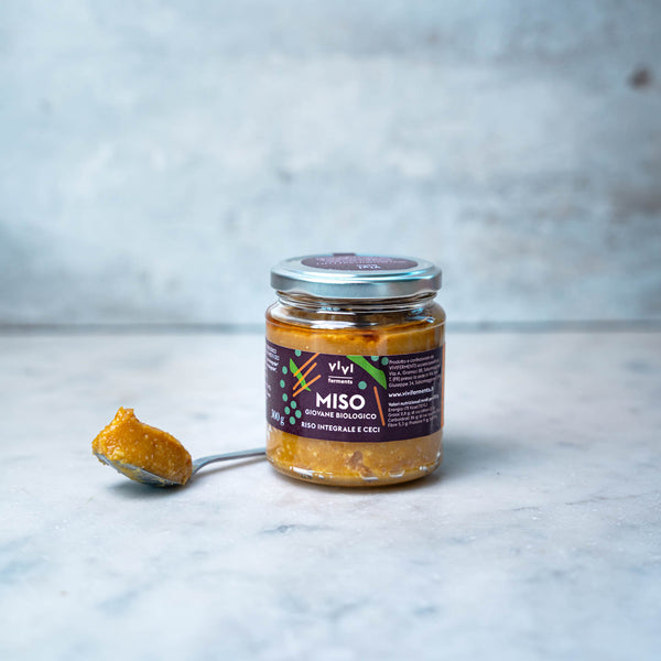 MISO GIOVANE BIOLOGICO. RISO INTEGRALE E CECI