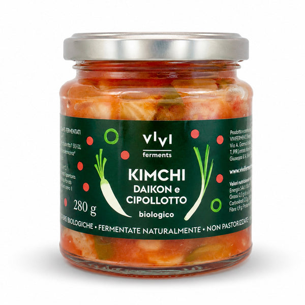 KIMCHI, DAIKON E CIPOLLOTTO biologico