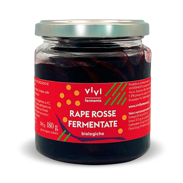RAPE ROSSE FERMENTATE biologiche