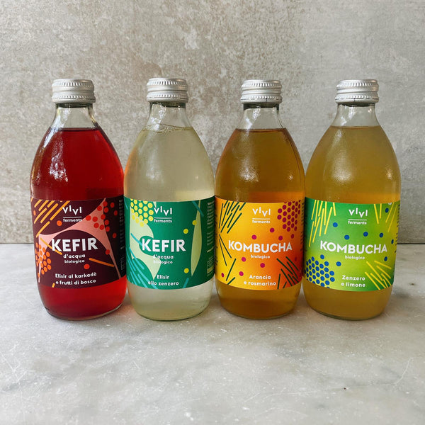 PACK KOMBUCHA e KEFIR MISTI (12 bottiglie)