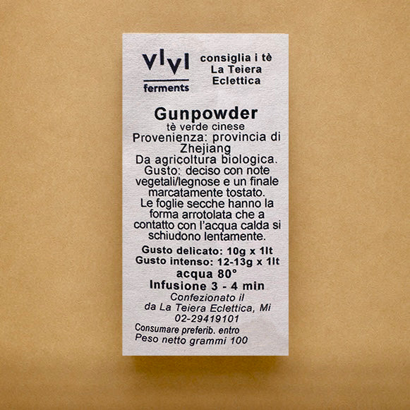 TÈ VERDE (GUNPOWDER)