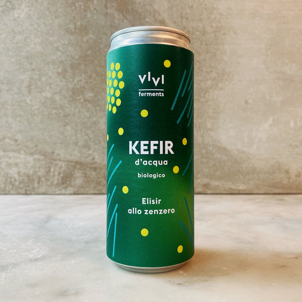 KEFIR ALLO ZENZERO biologico (12 lattine)
