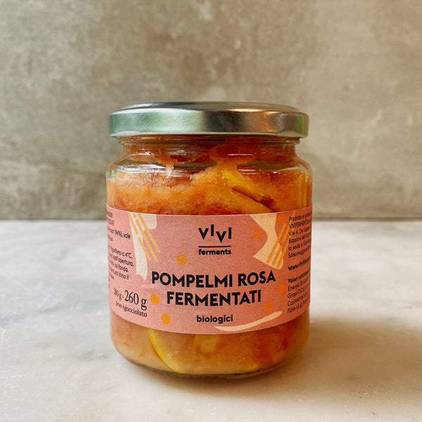 POMPELMI ROSA FERMENTATI biologici