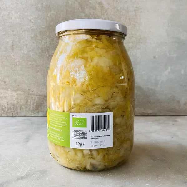 CRAUTI AL BERGAMOTTO biologici (vaso da 1 kg)