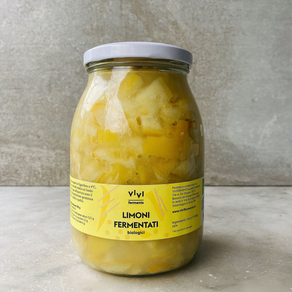 LIMONI FERMENTATI biologici (vaso da 1 kg)